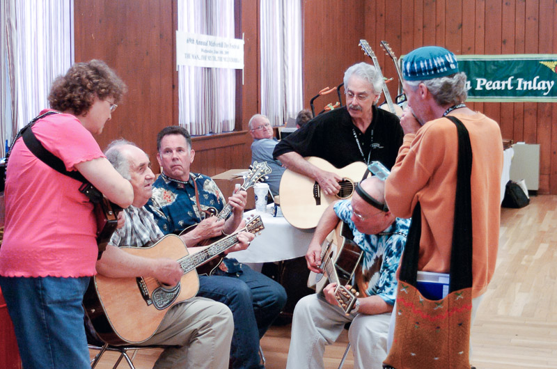  a bluegrass jam session